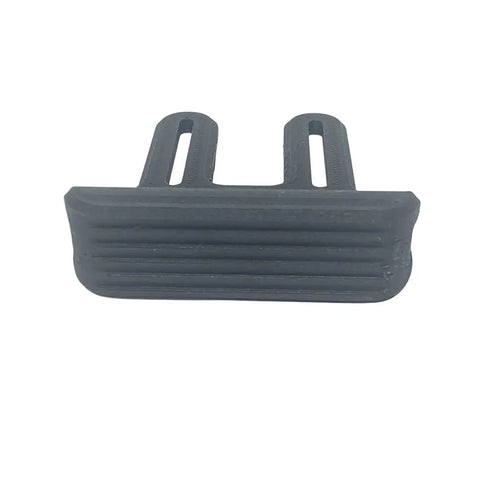 The Chatelet Manufacturing Carbon Fiber Alt Design Foot Stop offers improved traction, balance, and control for longboards or e-skateboards, providing greater stability and control when going downhill.