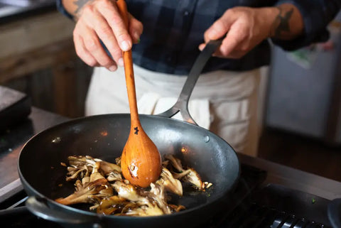 Carbon Steel Saucier Pan – Professional Cookware with Long Handle | Made in USA Durable Chef Pan Blanc Creatives  Saucier
