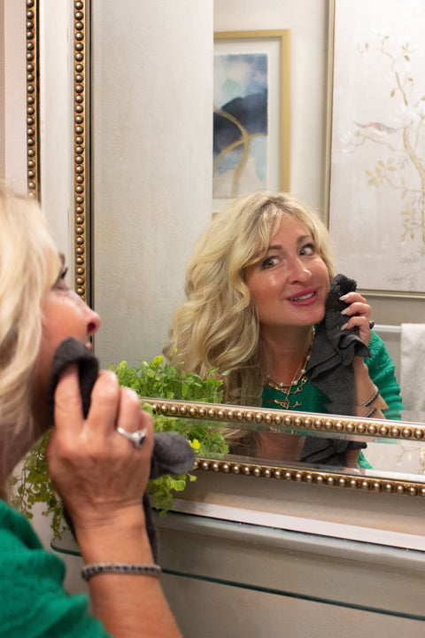 100% Cotton Dishcloths 11 Inch X 11 Inch – Quick Dry | Made in USA Carolina Cottons  Dishcloths