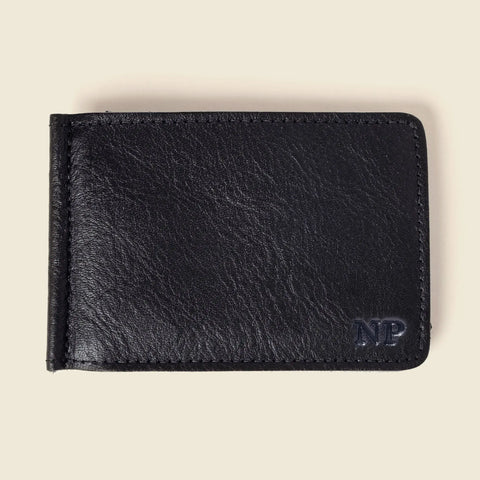 Casupo Bifold Black Leather Wallet 4.5 Inch – Money Clip | Handmade in USA CASUPO  Money Clip Wallet
