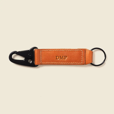 Casupo Full Grain Leather Keychain 6 Inch – Sustainable Made in USA CASUPO  Small Bifold