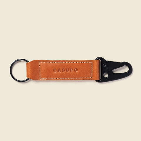 Casupo Full Grain Leather Keychain 6 Inch – Sustainable Made in USA CASUPO  Small Bifold