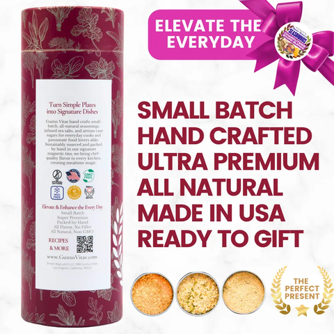 Charcuterie Board Seasoning Trio Gift Set of 3 – House Favorite Blends | Handcrafted Spices in California Gustus Vitae  Collections & Gift Sets