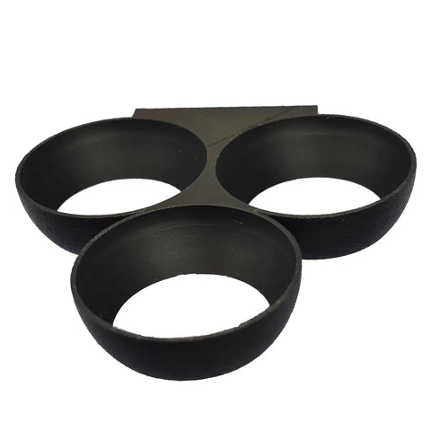 Chatelet Ball Wall Mount – Durable Black 3-Cup Holder | Made in USA Chatelet Manufacturing 