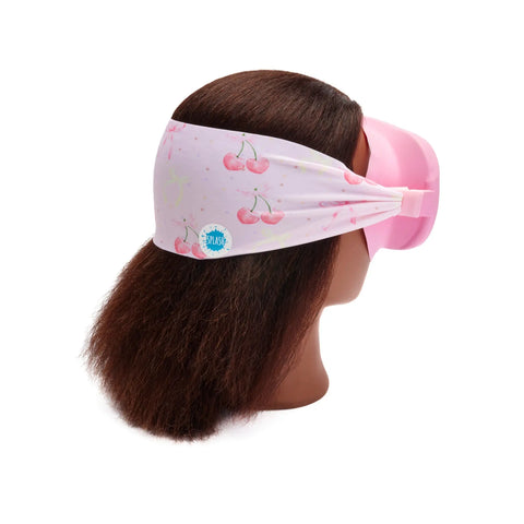 Cherry Charms Pattern Adult Swim Mask – Anti-Fog Silicone Frame – Tempered Glass Lenses | Assembled In USA Splash Place  Adult Swim Mask