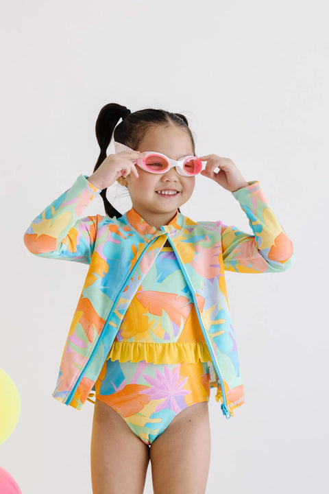 Cherry Charms Print Swim Goggles For Kids and Adults – Tangle-Free Strap – Anti-Fog Pink Lenses | Assembled In USA Splash Place  Swim Goggles