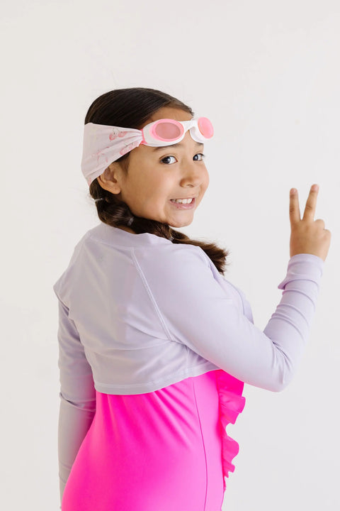 Cherry Charms Print Swim Goggles For Kids and Adults – Tangle-Free Strap – Anti-Fog Pink Lenses | Assembled In USA Splash Place  Swim Goggles