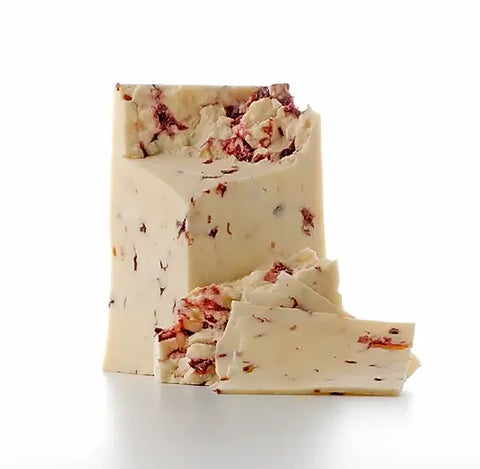 Cherry Infused White Cheddar Cheese – Artisanal Dairy Blend With Real Cherries | Made in USA Keystone Cheese  Cheese