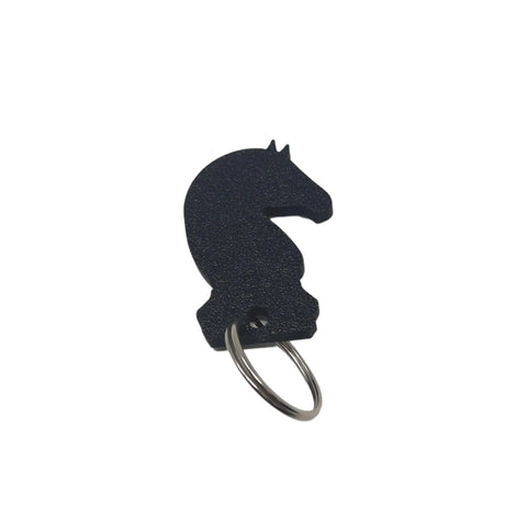 Chess Keychain Chatelet Manufacturing   8.95 Knight - Black