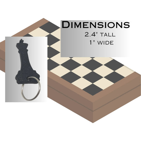 Chess Keychain – Durable 3D Printed Design | Handmade in USA Chatelet Manufacturing 