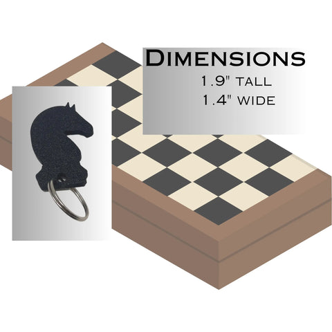 Chess Keychain – Durable 3D Printed Design | Handmade in USA Chatelet Manufacturing 