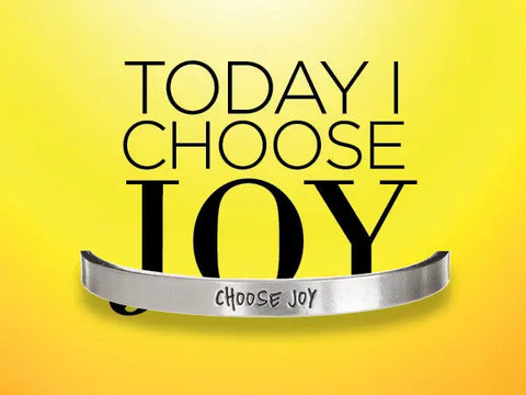 Choose Joy Inspirational Pewter Cuff Bracelet – Handcrafted Affirmation Jewelry | Made in USA Whitney Howard Designs  Cuff Bracelets