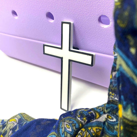 Christian Fish Symbol Charm – Tote Bag Accessory | Made in USA Chatelet Manufacturing 
