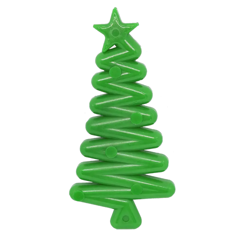 Christmas Tree Nylon Dog Chew Toy – Ultra Durable Holiday Pet Toy | Made in USA SodaPup  Nylon Dog Toys