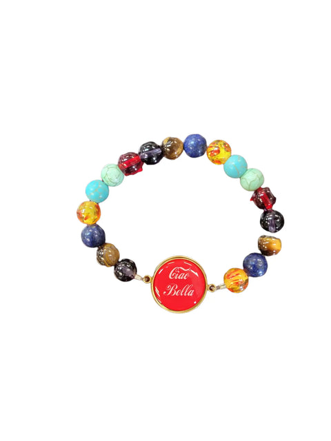 Ciao Bella Chakra Gemstone Stretch Bracelet – Colorful Energy Healing Jewelry | Made in USA Michelle Marie Boutique  Bracelets
