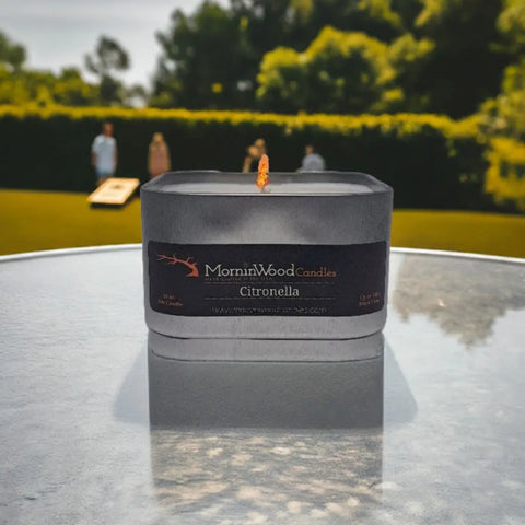 Citronella 16 Oz. Tin MorninWood Candles  Candles