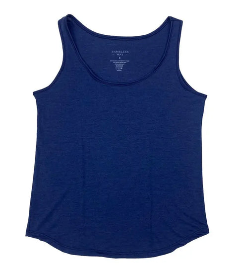 Classic Wool Tank RamblersWay  Womens Tops 60.00 New Blue / X-Small