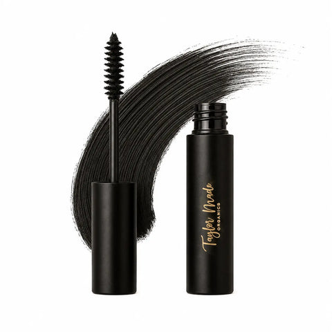Clean Beauty Lash-Enhancing Mascara 7.5mL – Gentle Formula with Coffee Seed Oil | Vegan Made in USA Taylor Made Organics  mascara
