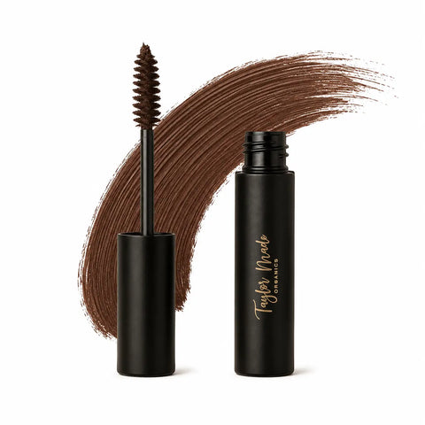 Clean Beauty Lash-Enhancing Mascara 7.5mL – Gentle Formula with Coffee Seed Oil | Vegan Made in USA Taylor Made Organics  mascara