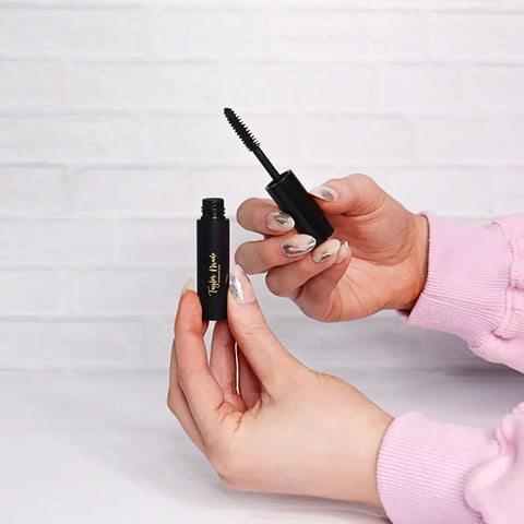 Clean Beauty Lash-Enhancing Mascara 7.5mL – Gentle Formula with Coffee Seed Oil | Vegan Made in USA Taylor Made Organics  mascara