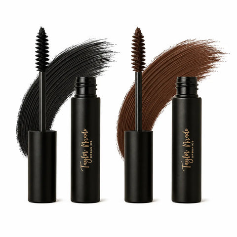 Clean Beauty Lash-Enhancing Mascara 7.5mL – Gentle Formula with Coffee Seed Oil | Vegan Made in USA Taylor Made Organics  mascara