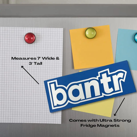 Coach Lasso Bantr Fridge Magnet 5 Inch – 3D Printed | Made in USA Chatelet Manufacturing 