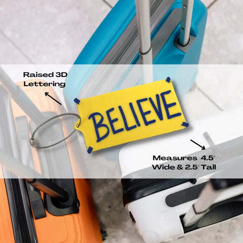 Coach Lasso Believe 3D Printed Bag Charm 4 Inch – Made in USA Chatelet Manufacturing 