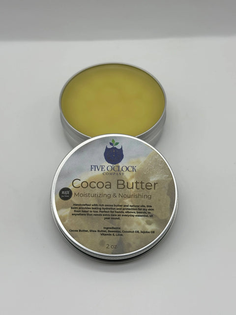 Cocoa Butter Salve Five O' Clock Co. 