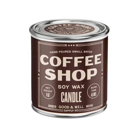 Coffee Shop Happy Place Candle Good & Well Supply Co.  Candles