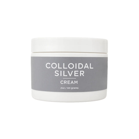 Colloidal Silver Organic Cream Taylor Made Organics  therapeutic cream