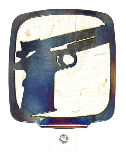 Colt 45 Themed Night Light – Ambient Glow Sensor – Handcrafted Home Accent | Made in USA Knights Home Decor  item