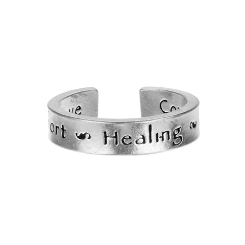 Comfort Healing Peace Inspire Rings Whitney Howard Designs  InspireRings