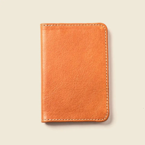 Compact Bifold Wallet 4 Inch – Vegetable Dyed Leather | Made in USA CASUPO  Small Bifold