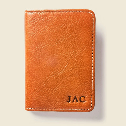 Compact Bifold Wallet 4 Inch – Vegetable Dyed Leather | Made in USA CASUPO  Small Bifold
