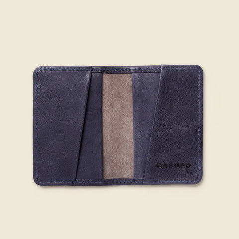 Compact Bifold With RFID Protection - Indigo CASUPO  Small Bifold