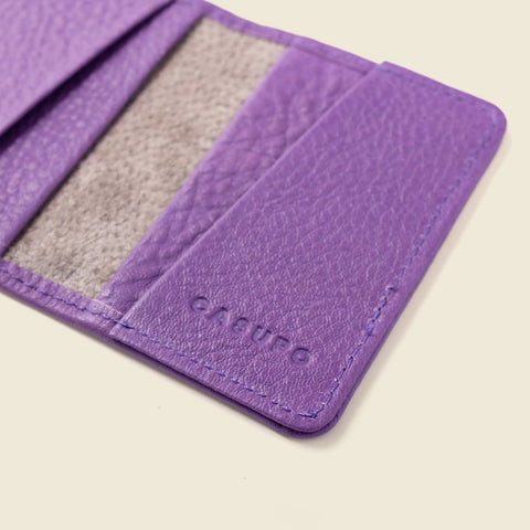 Compact Bifold With RFID Protection - Orchid Purple CASUPO  Small Bifold
