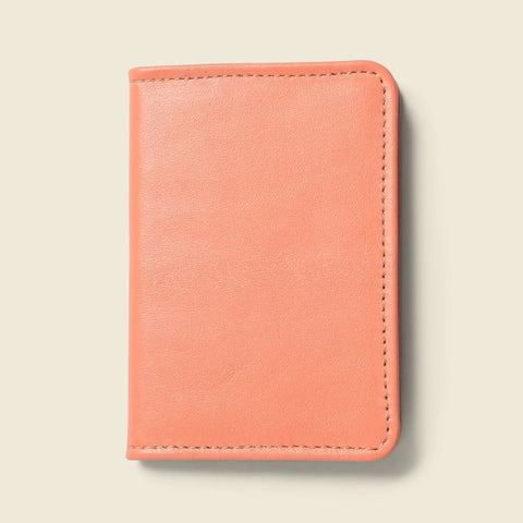 Compact Pink Leather Bifold Wallet 4x3 Inch – RFID Protection | Made in USA CASUPO  Small Bifold