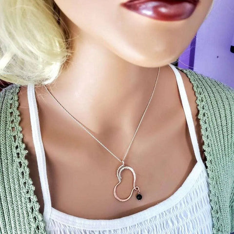 Copper Butterfly Wing Survivor Necklace – Handmade Resilience Jewelry | Made in USA Alexa Martha Designs  Necklace