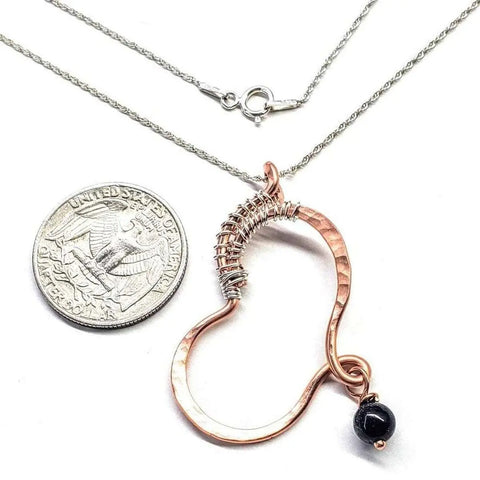 Copper Butterfly Wing Survivor Necklace – Handmade Resilience Jewelry | Made in USA Alexa Martha Designs  Necklace
