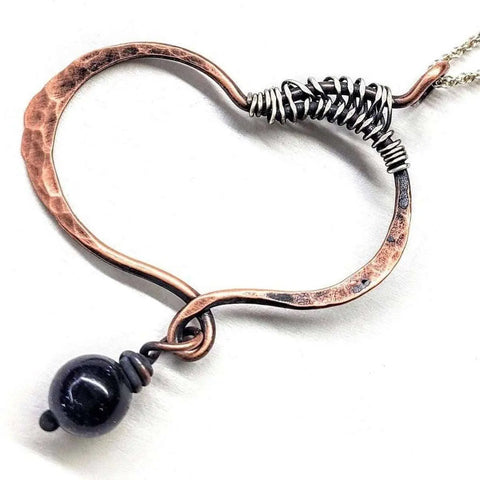 Copper Butterfly Wing Survivor Necklace – Handmade Resilience Jewelry | Made in USA Alexa Martha Designs  Necklace