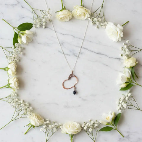 Copper Butterfly Wing Survivor Necklace – Handmade Resilience Jewelry | Made in USA Alexa Martha Designs  Necklace