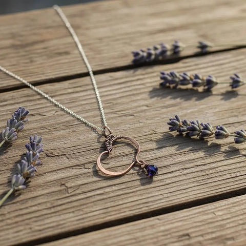 Copper Butterfly Wing Survivor Necklace – Handmade Resilience Jewelry | Made in USA Alexa Martha Designs  Necklace