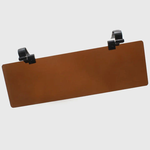 Copper XL MaxView Polarized Car Visor Extender 15 Inch – Glare Guard | Made in USA Glare Guard