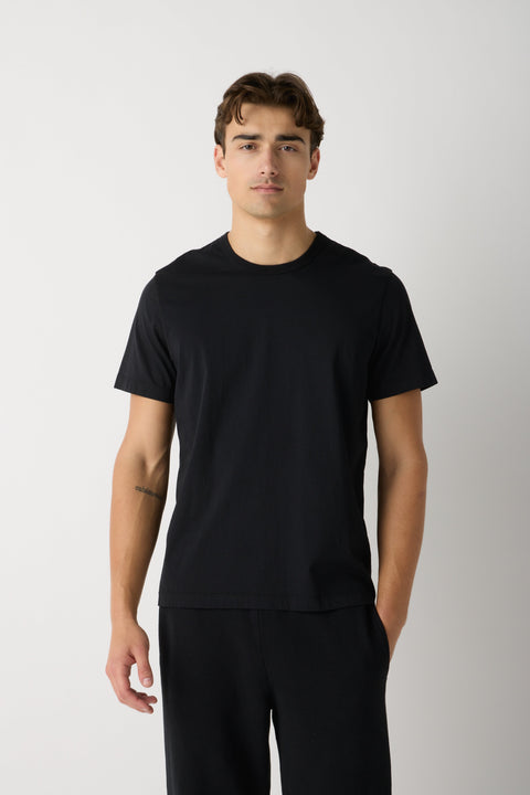 Sean's Lightweight Fitted Tee – 4 oz Fine Gauge Combed Cotton Unisex Shirt | Made in USA US Standard Apparel  SS SIDE SEAM TEE