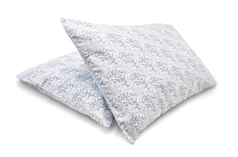 Cotton Bed Pillowcases Set 2-Pack 100% USA Grown Cotton – Percale | Made in USA American Blossom Linens  Pillows & Pillowcases