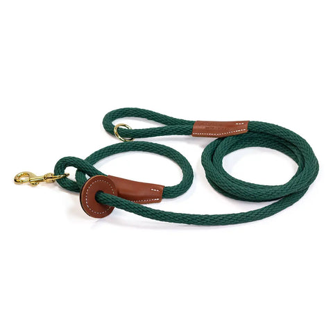 Cotton Rope Convertible Dog Harness and Leash Combo – Durable and Large Size | Made in USA Auburn Leathercrafters  item