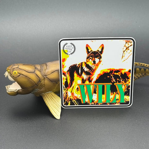Coyote Decal Sticker – Wild Animal Design – Made in USA | Outdoor Gear Sticker American Lictor  Vinyl Stickers