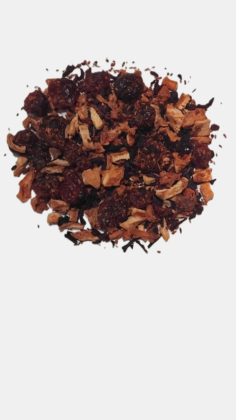 Cranberry Orange Loose-Leaf Herbal Tea 4 oz – Forev' Herbs | Handcrafted in USA Forev'Herbs  Teas / Herbal Infusions