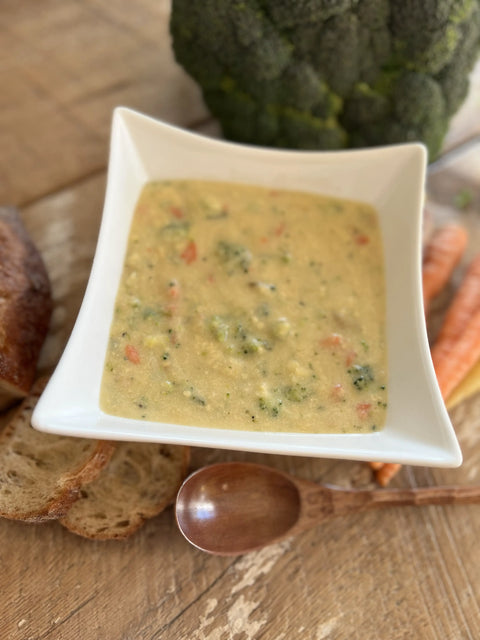 Creamy Broccoli Cheddar SoupaPOTamus  item