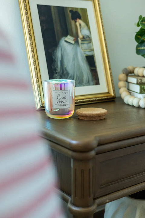 Cruel Summer Scented Soy Candle – 10 oz Prism Jar | Clean Burn & USA-Made by Shanti + Tula Shanti + Tula  HOME